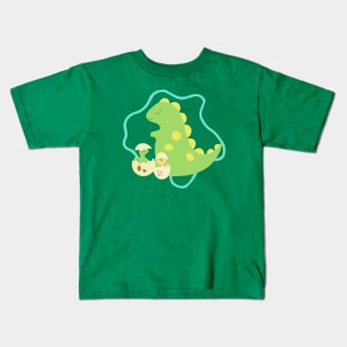 Dinosaur family Kids T-Shirt